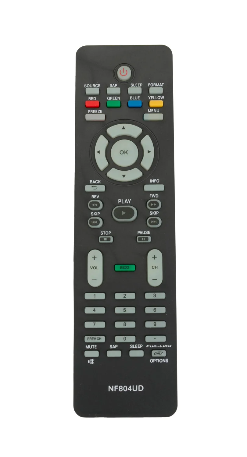 Новый пульт дистанционного управления NF804UD для телевизора MAGNAVOX 19MF330B 19MF330B/F7 22MF330B 22MF330B/F7 26MF330B/26MF330B 26MF330B/F7 32MF330B
Новый пульт дистанционного управления NF804UD для телевизора MAGNAVOX 19MF330B 19MF330B/F7 22MF330B 22MF330B/F7 26MF330B/26MF330B 26MF330B/F7 32MF330B