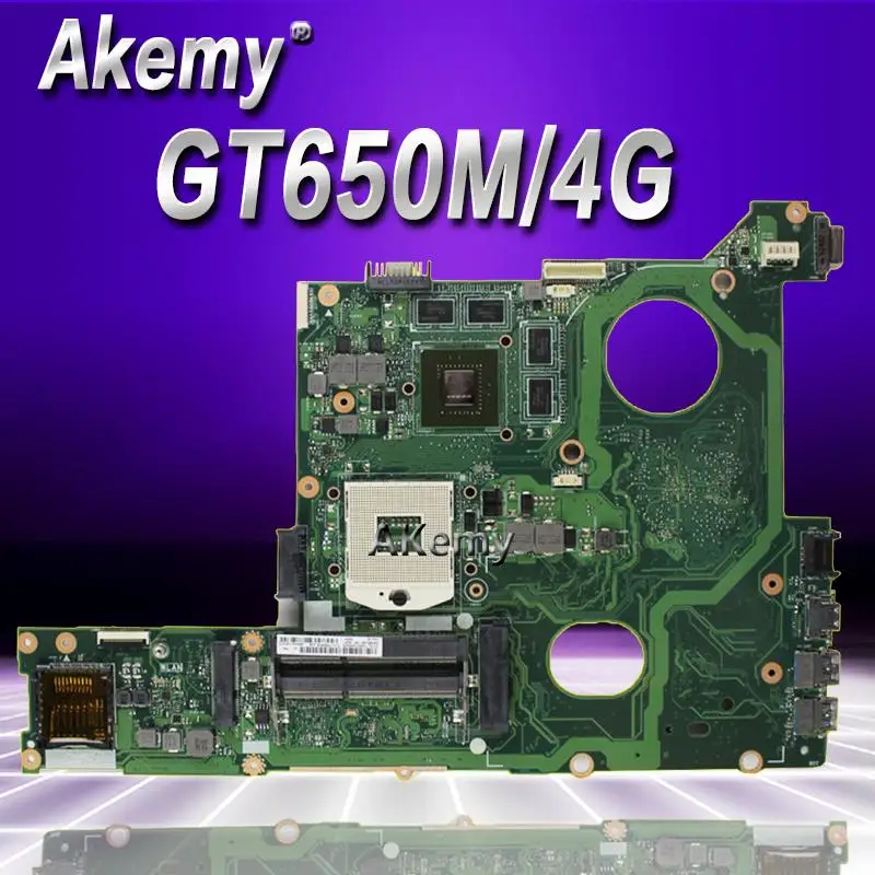 Akemy N46VZ Laptop motherboard for ASUS N46V N46VZ N46VB N46VV N46VJ N46VM Test original mainboard GT650/4GB Graphic
Akemy N46VZ Laptop motherboard for ASUS N46V N46VZ N46VB N46VV N46VJ N46VM Test original mainboard GT650/4GB Graphic