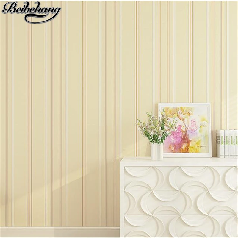 beibehang Vertical striped non-woven wallpaper simple modern bedroom wallpaper embossed plain living room wallpaper TV wall
beibehang Vertical striped non-woven wallpaper simple modern bedroom wallpaper embossed plain living room wallpaper TV wall