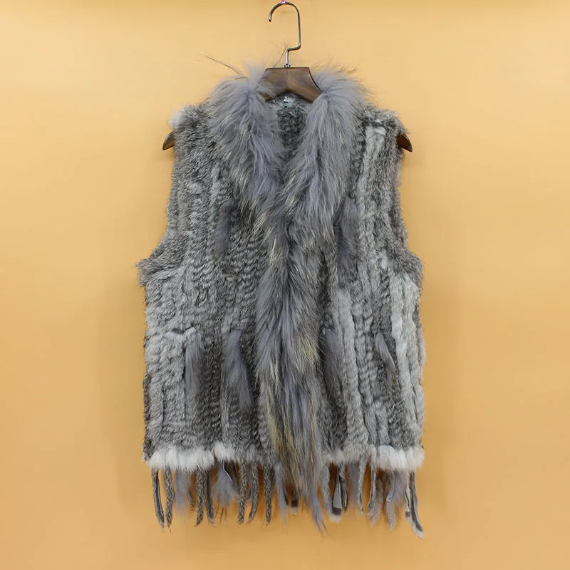 women real rabbit fur jacket winter autumn waistcoats 2018 hot sell genuine knitted rabbit fur vest with raccoon fur trim collar
women real rabbit fur jacket winter autumn waistcoats 2018 hot sell genuine knitted rabbit fur vest with raccoon fur trim collar