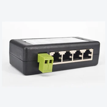 CTVMAN POE Injector 4ch Splitter Power Over Ethernet 4 Ports Connectors IEEE802.3af/at Power Adapter For CCTV Security IP Camera
CTVMAN POE Injector 4ch Splitter Power Over Ethernet 4 Ports Connectors IEEE802.3af/at Power Adapter For CCTV Security IP Camera