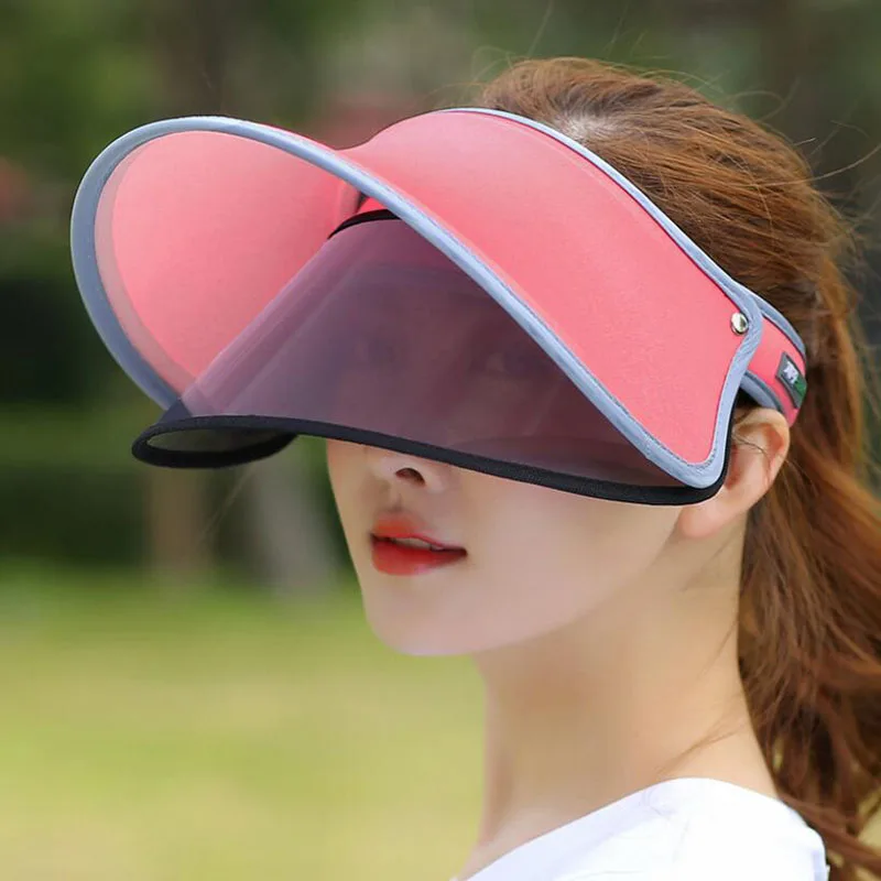 2018 New Summer Sun Protection Hat Mask Face UV Women's Casual Fashion Biking Shading Lady Beach Topless Sun Caps 7 Solid Colors
2018 New Summer Sun Protection Hat Mask Face UV Women's Casual Fashion Biking Shading Lady Beach Topless Sun Caps 7 Solid Colors