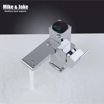 Bathroom digital Faucet crane bathroom faucet with display basin mixer torneira faucet water tap brass mixers tap LTR059 
Bathroom digital Faucet crane bathroom faucet with display basin mixer torneira faucet water tap brass mixers tap LTR059