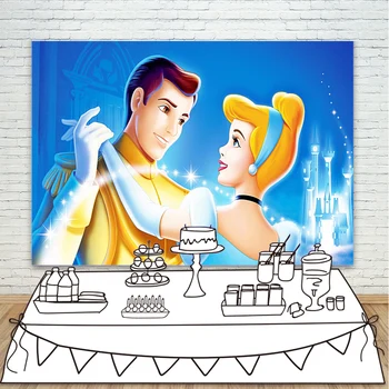 Photography Backdrops Prince and Princess on Royal Blue Palace Dacing Photo Background For Girl Engagement Party Decoration
Photography Backdrops Prince and Princess on Royal Blue Palace Dacing Photo Background For Girl Engagement Party Decoration