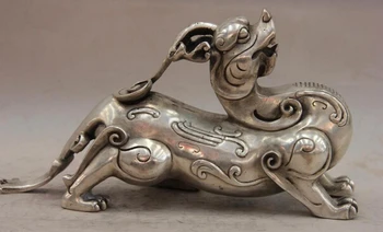 song voge gem S1557 China White Copper Silver Feng Shui mythical wild animal Brave troops Statue
song voge gem S1557 China White Copper Silver Feng Shui mythical wild animal Brave troops Statue