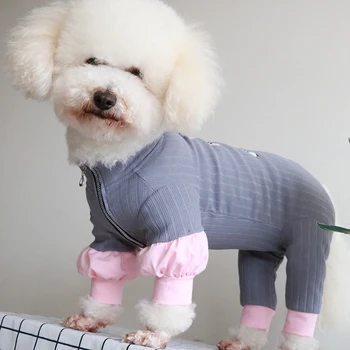 Long Sleeve Thin Dog Jumpsuit Puppy Pullover Zipper Clothes 100%Cotton For Small Dogs Pajamas Bouncy Wrap Belly Sweatshirt
Long Sleeve Thin Dog Jumpsuit Puppy Pullover Zipper Clothes 100%Cotton For Small Dogs Pajamas Bouncy Wrap Belly Sweatshirt