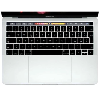 EU/UK Enter Italian English For MacBook Pro 13 15 with Touch Bar 2016 /2017 Silicone Keyboard Cover Sticker Fit to A1706 A1707
EU/UK Enter Italian English For MacBook Pro 13 15 with Touch Bar 2016 /2017 Silicone Keyboard Cover Sticker Fit to A1706 A1707