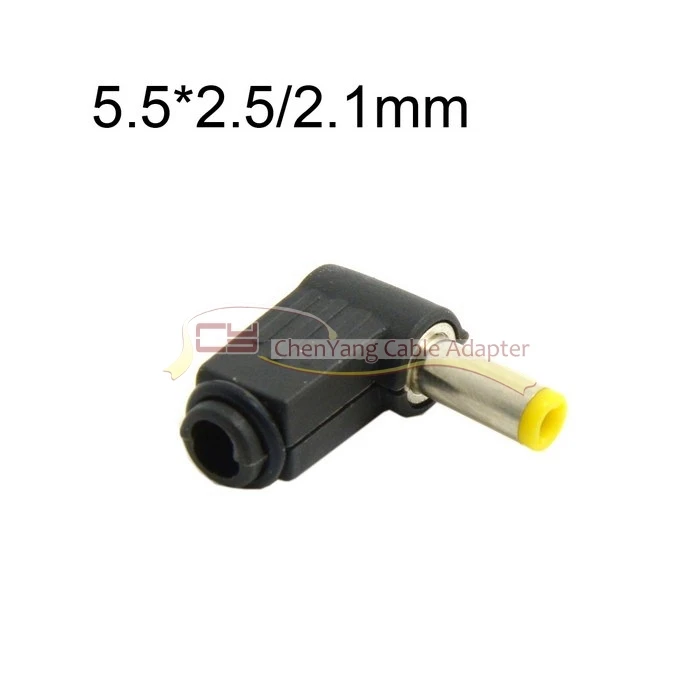 200pcs 90 Degree Right Angled DC Power Male Plug Connector 5.5mm x 2.5mm & 2.1mm Adapter Soldering Type ,Free shipping By Fedex
200pcs 90 Degree Right Angled DC Power Male Plug Connector 5.5mm x 2.5mm & 2.1mm Adapter Soldering Type ,Free shipping By Fedex
