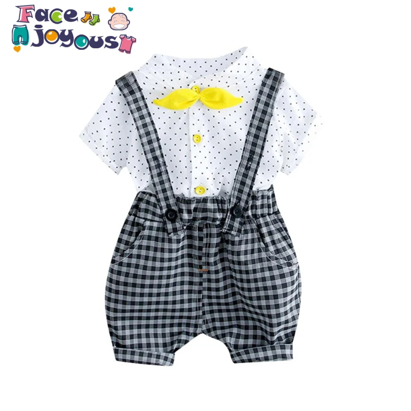 2019 Toddler Kids Baby Girl Boys Clothes Set Dot Bow T-shirt Tops Plaid Infant Kids Overall Shorts Pants Clothes Outfits Set
2019 Toddler Kids Baby Girl Boys Clothes Set Dot Bow T-shirt Tops Plaid Infant Kids Overall Shorts Pants Clothes Outfits Set