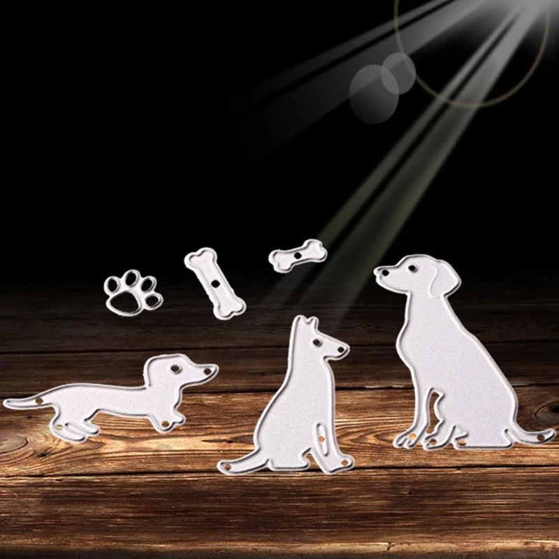 6pcs/set Lovey Dogs Metal Cutting Dies Stencils DIY Dog Footprint Bone Album Crafts Embossing Cut Dies Paper Cutting Templates
6pcs/set Lovey Dogs Metal Cutting Dies Stencils DIY Dog Footprint Bone Album Crafts Embossing Cut Dies Paper Cutting Templates