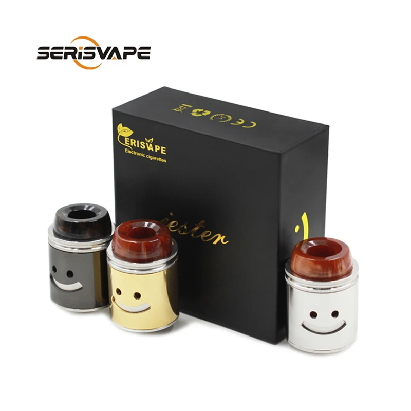 Authentic Serisvape Jocker RDA Electronic Cigarette Atomizer 510 Thread 24mm Vape Cigarette RDA Tank for Mehcnial Mod Vaporizer
Authentic Serisvape Jocker RDA Electronic Cigarette Atomizer 510 Thread 24mm Vape Cigarette RDA Tank for Mehcnial Mod Vaporizer