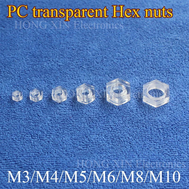 M3 M4 M5 M6 Plastic Nut Transparent nut Polycarbonate nut PC nut clear hex nut LED Lighting outlet wire cable protect nuts
M3 M4 M5 M6 Plastic Nut Transparent nut Polycarbonate nut PC nut clear hex nut LED Lighting outlet wire cable protect nuts