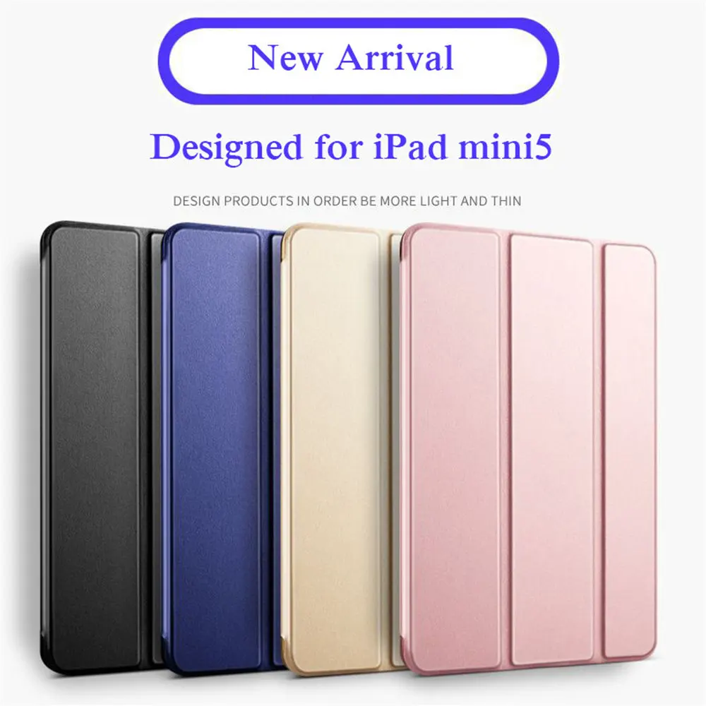 Leather Soft Case For ipad Mini 5 4 Ultra Slim PU Leather Smart Cover+Silicone Hard Back Tri-fold Stand For ipad Mini 5 2019 New
Leather Soft Case For ipad Mini 5 4 Ultra Slim PU Leather Smart Cover+Silicone Hard Back Tri-fold Stand For ipad Mini 5 2019 New