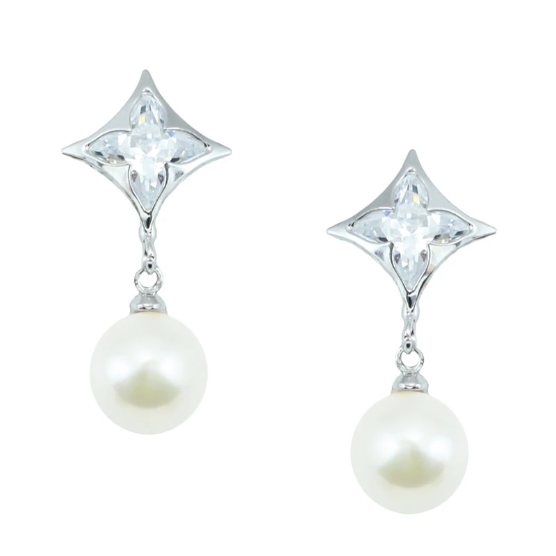 Cute Cubic Zirconia Clip Earrings for Women Pearl Clip-on Earrings Silver Clip Earrings without Piercing Pearl Jewelry ersh79
Cute Cubic Zirconia Clip Earrings for Women Pearl Clip-on Earrings Silver Clip Earrings without Piercing Pearl Jewelry ersh79