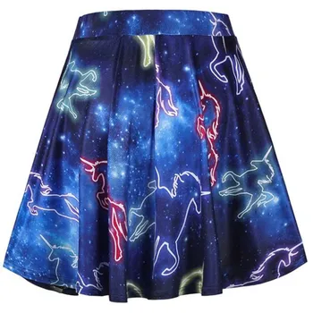 Ladies Skirt Print High Waist Summer Pleated Retro Skirt Women's Retro A-line Skirt Casual Ladies Skirt
Ladies Skirt Print High Waist Summer Pleated Retro Skirt Women's Retro A-line Skirt Casual Ladies Skirt