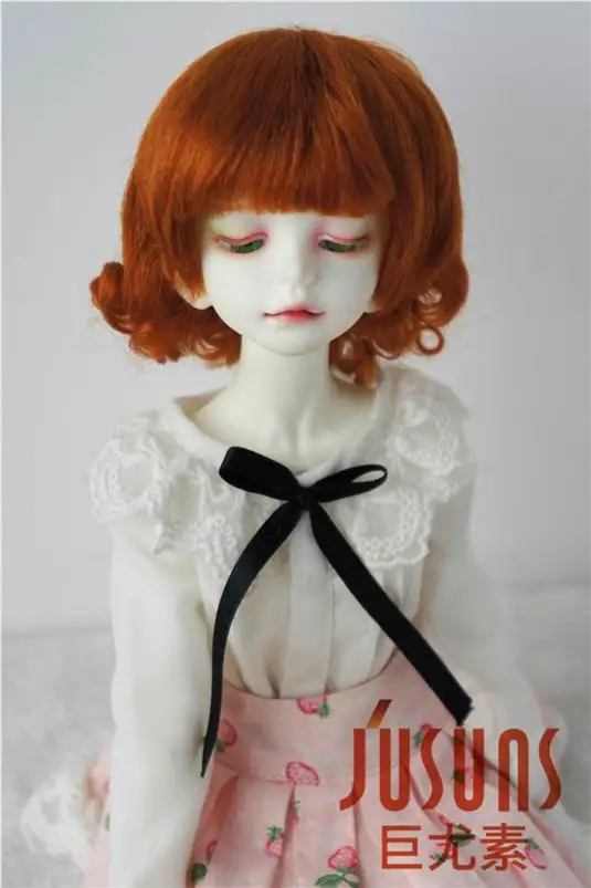 JD268 1/4 MSD 100% mohair doll wigs SD 7-8 inch Short back curly BJD wig mohair doll accessories
JD268 1/4 MSD 100% mohair doll wigs SD 7-8 inch Short back curly BJD wig mohair doll accessories