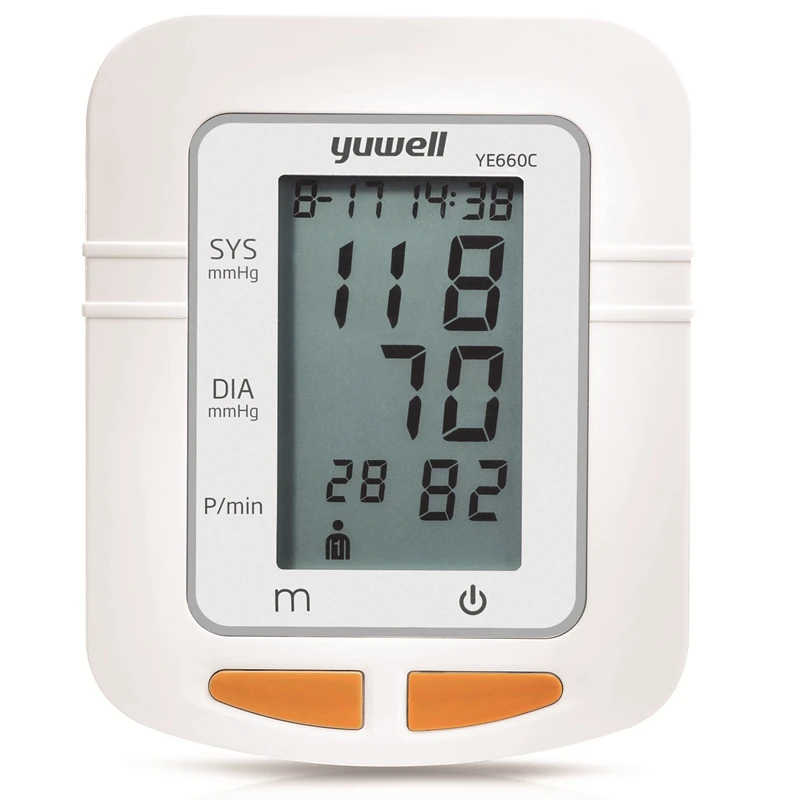 yuwell YE660C sphygmomanometer digital arm blood pressure monitor and health monitors
yuwell YE660C sphygmomanometer digital arm blood pressure monitor and health monitors