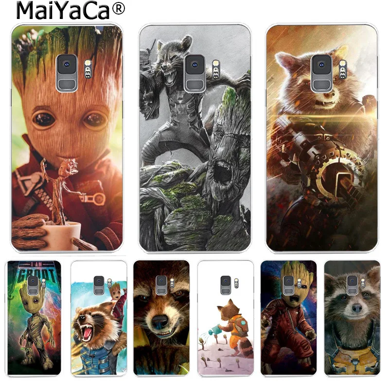 MaiYaCa Guardian Rocket Raccoon Groot Treeman Colorful Phone Cover for Samsung S9 S9 plus S5S6 S6edge S6plus S7 S7edge S8 S8plus
MaiYaCa Guardian Rocket Raccoon Groot Treeman Colorful Phone Cover for Samsung S9 S9 plus S5S6 S6edge S6plus S7 S7edge S8 S8plus