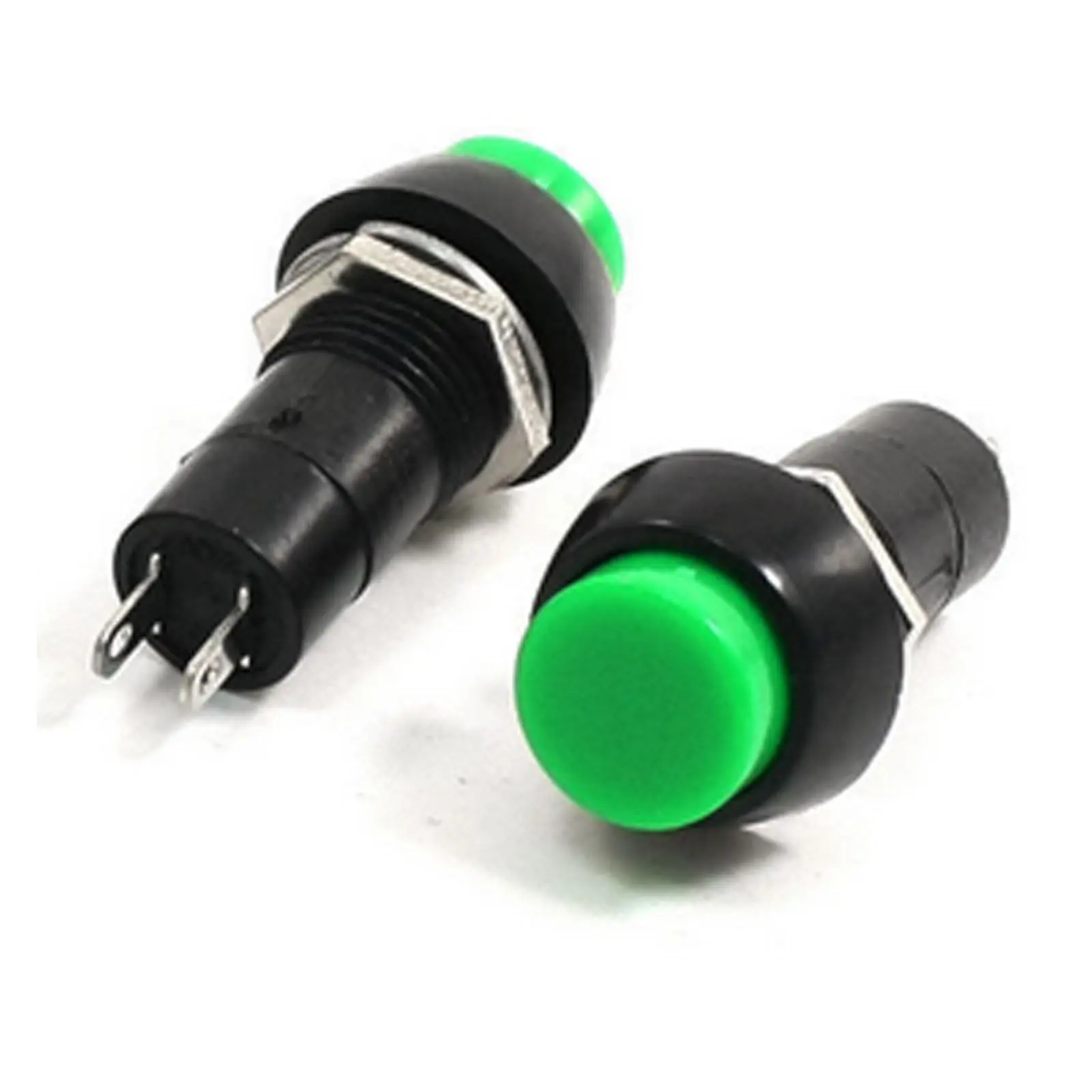 YOCOMYLY 100pcs 12mm Green 2 Terminals Round Latching Push Button Switch Latching
YOCOMYLY 100pcs 12mm Green 2 Terminals Round Latching Push Button Switch Latching