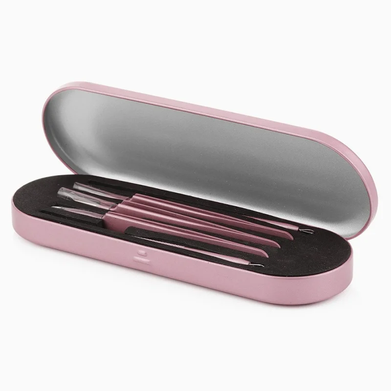 Blackhead Remover Kit Curved Blackhead Tweezers Kit Pimple Comedone Extractor Tool Set Dermatologist Grade Kit Treatment SG14
Blackhead Remover Kit Curved Blackhead Tweezers Kit Pimple Comedone Extractor Tool Set Dermatologist Grade Kit Treatment SG14