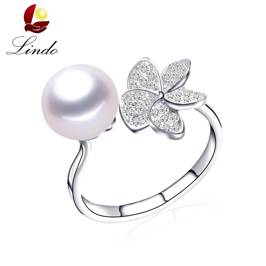Clearance Sale !! Silver 925 Adjustable Wedding Rings For Women Fashion Zircon 100% Natural Freshwater Pearl Jewelry With Box
Clearance Sale !! Silver 925 Adjustable Wedding Rings For Women Fashion Zircon 100% Natural Freshwater Pearl Jewelry With Box
