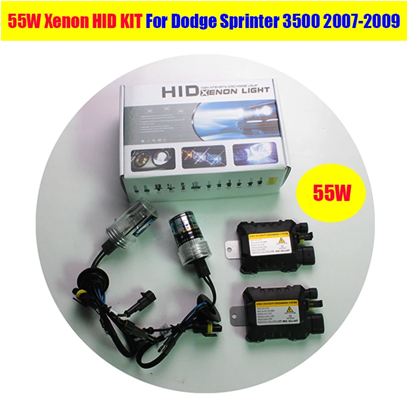 For Sprinter 3500 2007-2009 55W White Xenon HID KIT Ballast & Bulb High Power Car Headlight DRL Fog Light 1Set For Sprinter 3500 2007-2009 55W White Xenon HID KIT Ballast & Bulb High Power Car Headlight DRL Fog Light 1Set<br><br>Aliexpress