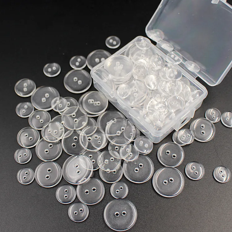 50pcs plastic Resin Sewing Buttons Scrapbooking Round Lucency Two Holes Botones Bottoni Botoes Transparent Clear accessories
50pcs plastic Resin Sewing Buttons Scrapbooking Round Lucency Two Holes Botones Bottoni Botoes Transparent Clear accessories