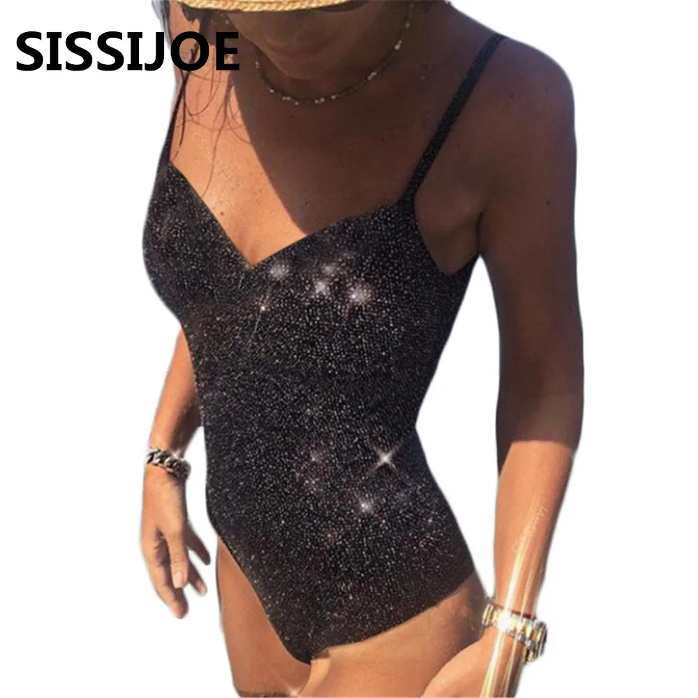 Sexy Sparkling Lack Up Back One Piece Swimsuit Women Swimwear Female 2019 Bather Bathing Suit Swim Wear Monokini Lady S801 
Sexy Sparkling Lack Up Back One Piece Swimsuit Women Swimwear Female 2019 Bather Bathing Suit Swim Wear Monokini Lady S801