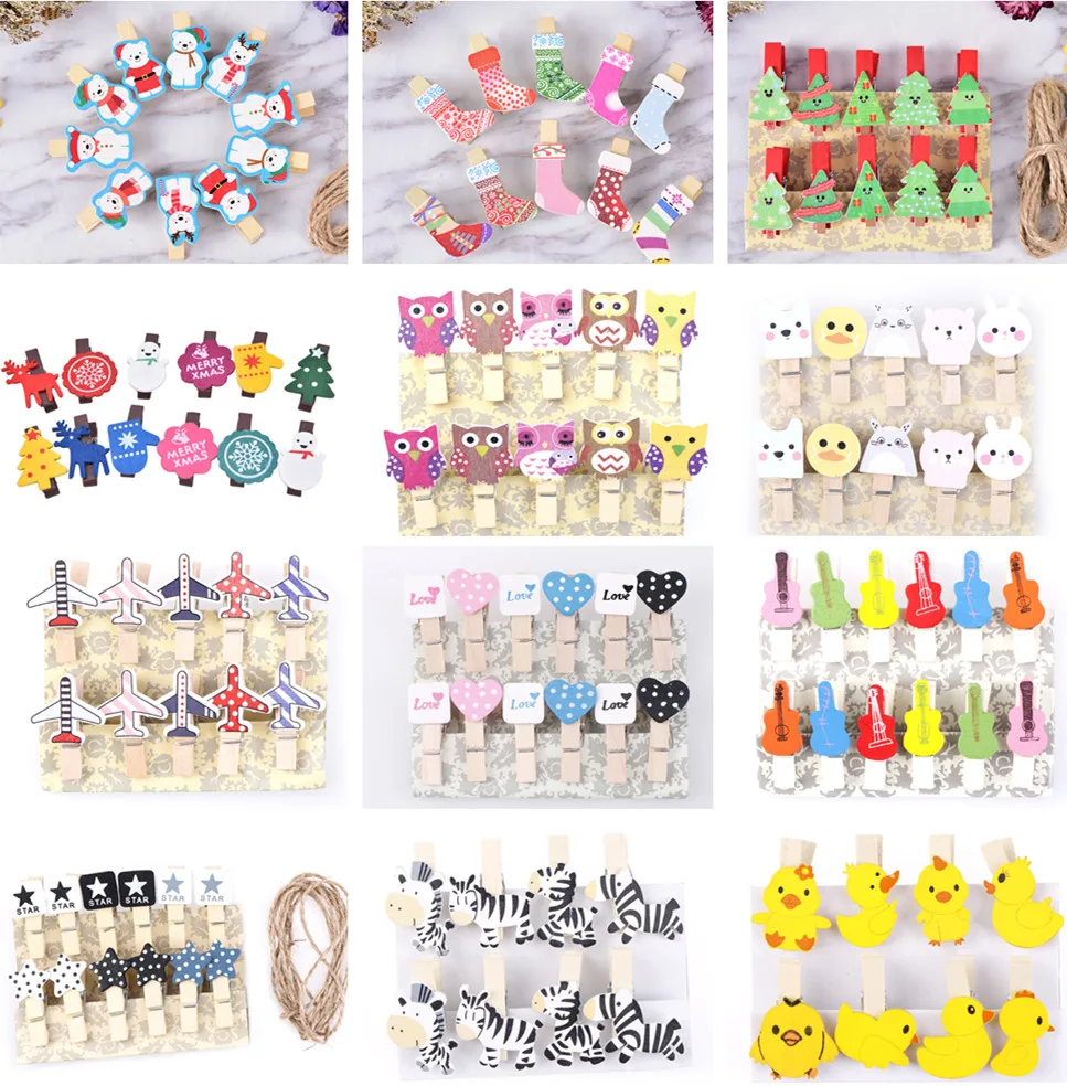 8/10/12 Pcs Mini Natural Wooden Photo Clips Christmas Snowman Duck Heart Owl shaped Clips Clothespin Craft Decoration Clips Pegs
8/10/12 Pcs Mini Natural Wooden Photo Clips Christmas Snowman Duck Heart Owl shaped Clips Clothespin Craft Decoration Clips Pegs