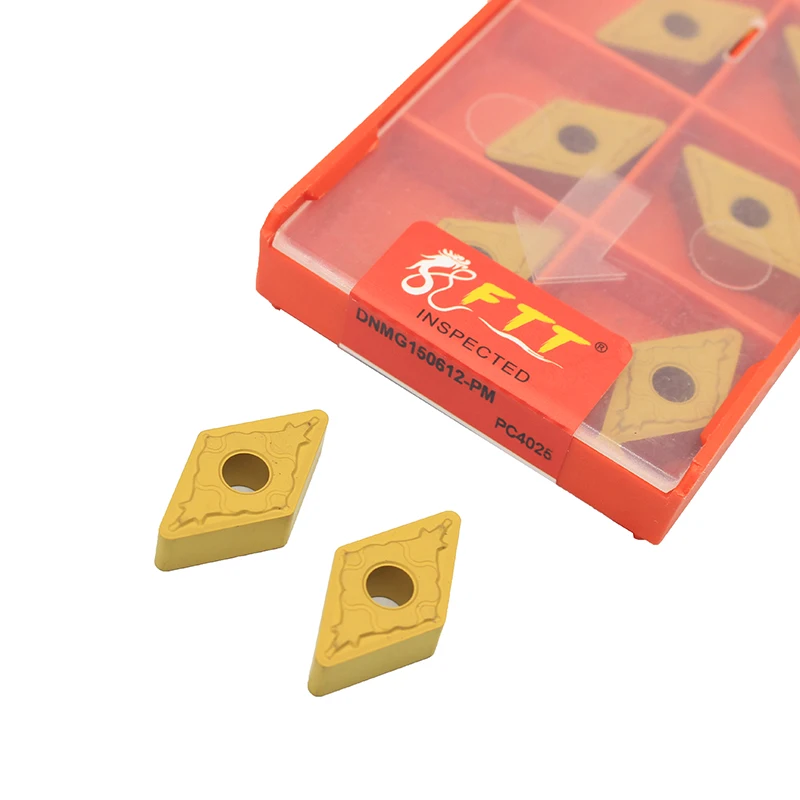 DNMG150612 PM PC4025 External Turning Tools Carbide insert Lathe cutter Tool turning insert For processing steel parts
DNMG150612 PM PC4025 External Turning Tools Carbide insert Lathe cutter Tool turning insert For processing steel parts