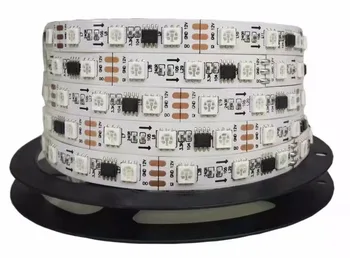 5m DC12V WS2811 240LEDs (16ixes/m) WHITEPCB full color led digital strip;IP33;non-waterproof;WHITE PCB
5m DC12V WS2811 240LEDs (16ixes/m) WHITEPCB full color led digital strip;IP33;non-waterproof;WHITE PCB