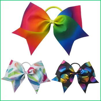 12 BLESSING Good Girl Rainbow Unicorn 7" Cheer Leader Hair Bow Elastic 49 No.
12 BLESSING Good Girl Rainbow Unicorn 7" Cheer Leader Hair Bow Elastic 49 No.