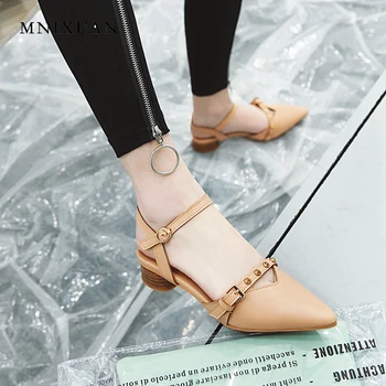 MNIXUAN Fashion sweet women shoes sandals 2019 new pointed toe rivet buckle girls medium heels college style sandals big size 43
MNIXUAN Fashion sweet women shoes sandals 2019 new pointed toe rivet buckle girls medium heels college style sandals big size 43