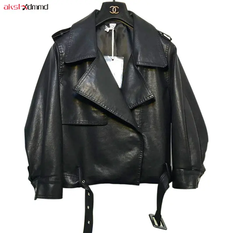 PU Red Black Faux Leather Jackets Women Coats 2019 Vintage Motorcycle Coat Female Lederen Jas Chaqueta Campera Cuero Mujer AC070
PU Red Black Faux Leather Jackets Women Coats 2019 Vintage Motorcycle Coat Female Lederen Jas Chaqueta Campera Cuero Mujer AC070