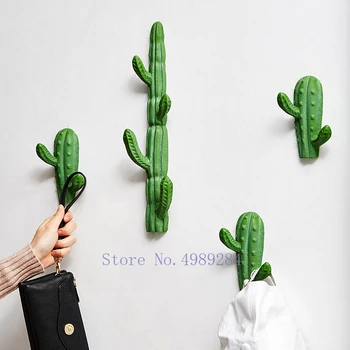 Creative Nordic Resin 3D Cactus hook up Entrance clothes key Home living room Wall hook Background wall Wall decoration
Creative Nordic Resin 3D Cactus hook up Entrance clothes key Home living room Wall hook Background wall Wall decoration