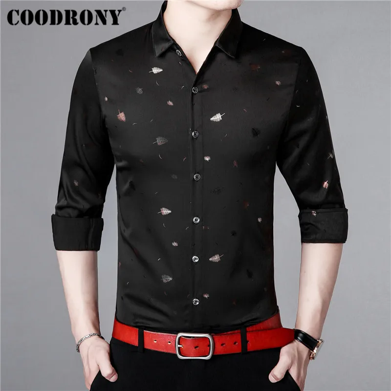 COODRONY Men Shirt Autumn Business Casual Shirts Long Sleeve Cotton Shirt Men Streetwear Fashion Floral Camisa Masculina 96013
COODRONY Men Shirt Autumn Business Casual Shirts Long Sleeve Cotton Shirt Men Streetwear Fashion Floral Camisa Masculina 96013