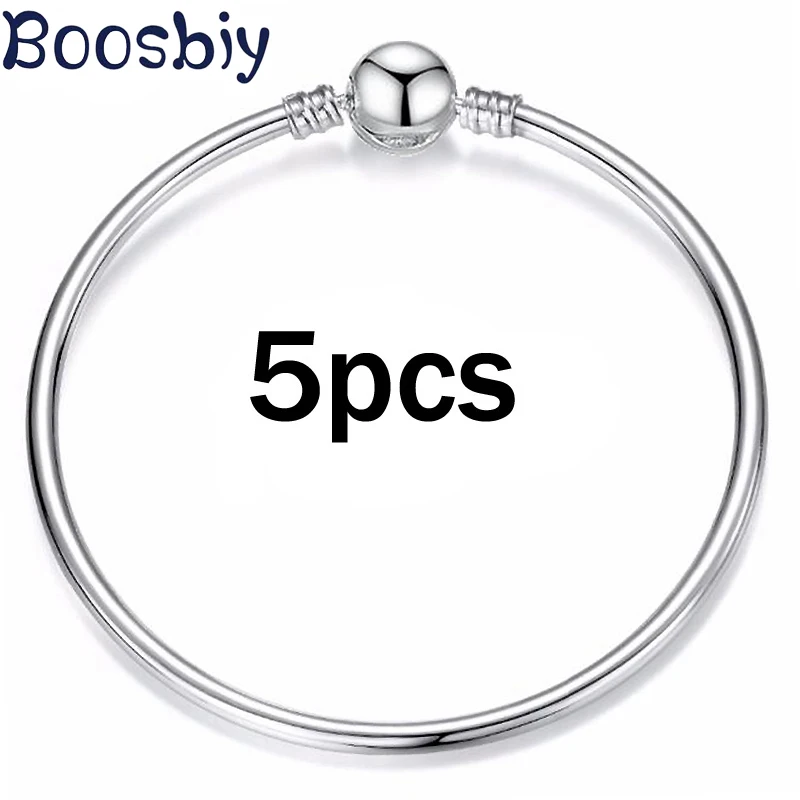 Boosbiy 5pc Vintage Silver Plated Charm Pandora Bracelet & Bangle European Style Charm Bracelet DIY Jewelry For Women Gift
Boosbiy 5pc Vintage Silver Plated Charm Pandora Bracelet & Bangle European Style Charm Bracelet DIY Jewelry For Women Gift