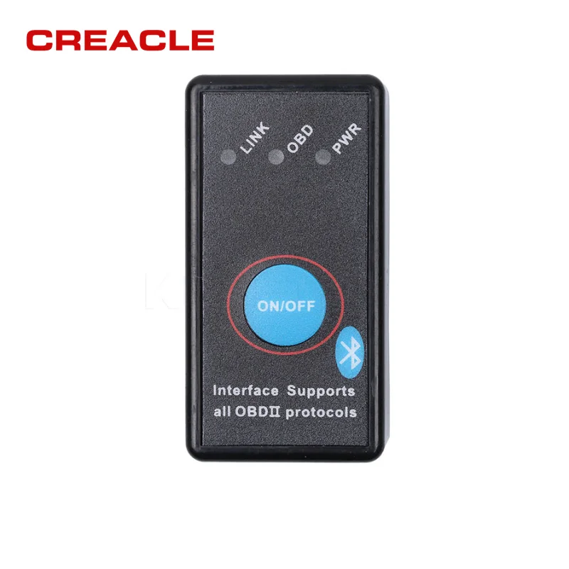 Diagnostic Tool ELM 327 Bluetooth OBD-II OBD OBD2 Scanner Auto Code Reader Super Mini ELM327 V2.1 with Power Switch black
Diagnostic Tool ELM 327 Bluetooth OBD-II OBD OBD2 Scanner Auto Code Reader Super Mini ELM327 V2.1 with Power Switch black