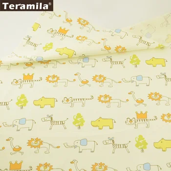 Teramila Fabrics 100% Cotton Twill High Quality Printed Cartoon Different Animals Tissue Patterns Home Textile Dolls Decoration
Teramila Fabrics 100% Cotton Twill High Quality Printed Cartoon Different Animals Tissue Patterns Home Textile Dolls Decoration