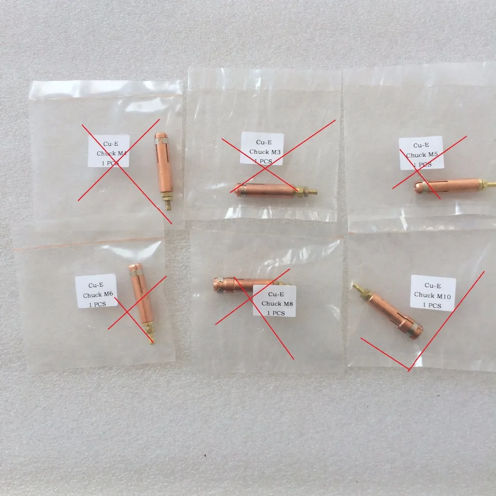Collet M10 for Capacitor Discharge CD Stud Welding Gun Welding Torch for Stud Welding 50pcs
Collet M10 for Capacitor Discharge CD Stud Welding Gun Welding Torch for Stud Welding 50pcs