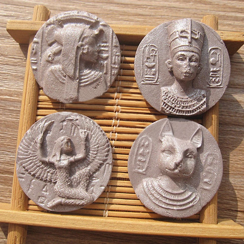 WHISM Cake Mold Silicone Egypt Sphinx Pharaoh Coins Fondant 4 Holes Barking Molds Cake Decorating Tools Cookie Chocolate Moulds
WHISM Cake Mold Silicone Egypt Sphinx Pharaoh Coins Fondant 4 Holes Barking Molds Cake Decorating Tools Cookie Chocolate Moulds