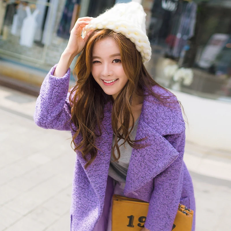 Wool Coat 2019 Long Large Size Winter Clothes New Fashion Loose Leisure Overcoat Trench Solid Ladiessolid Wool Coat Women
Wool Coat 2019 Long Large Size Winter Clothes New Fashion Loose Leisure Overcoat Trench Solid Ladiessolid Wool Coat Women