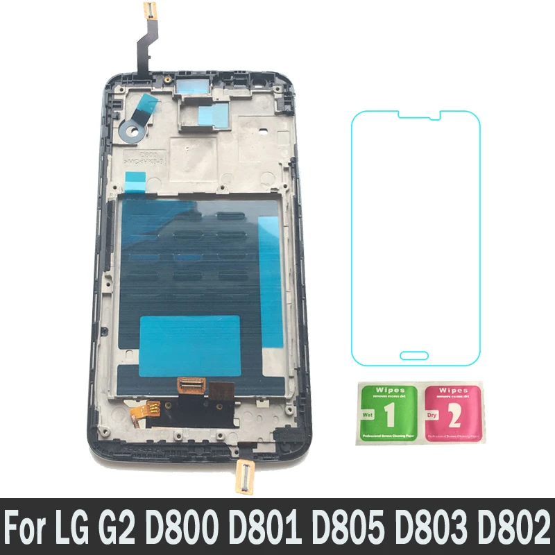 100% Tested New Replacement Parts LCDs Display For LG G2 D800 D801 D805 D803 D802 With Frame LCD Touch Screen Digitizer Assembly
100% Tested New Replacement Parts LCDs Display For LG G2 D800 D801 D805 D803 D802 With Frame LCD Touch Screen Digitizer Assembly