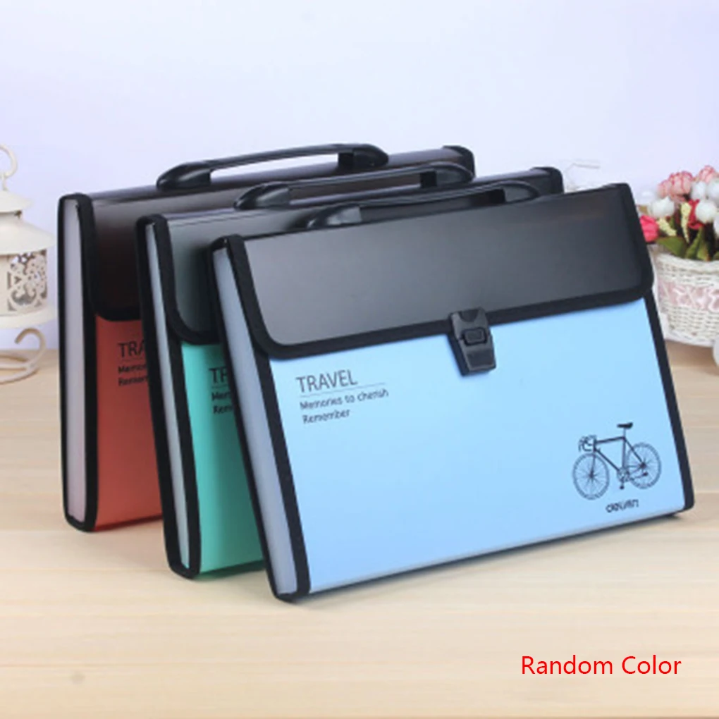 Plastic Expanding File Briefcase Document Folder A4 Storage Bag Organizer Filing Rectangle Bag Office School Supplies
Plastic Expanding File Briefcase Document Folder A4 Storage Bag Organizer Filing Rectangle Bag Office School Supplies