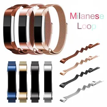 For Fitbit Alta HR Milanese Metal Replacment Band Wristband Rose Gold Stainless Steel Strap For Fitbit Alta Women bandje
For Fitbit Alta HR Milanese Metal Replacment Band Wristband Rose Gold Stainless Steel Strap For Fitbit Alta Women bandje