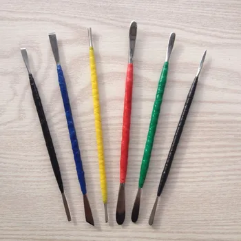 6pcs/Set DIY Mud Tools Pottery Curving Tool stainless steel tools spatula six sets of super light clay exoculation tools
6pcs/Set DIY Mud Tools Pottery Curving Tool stainless steel tools spatula six sets of super light clay exoculation tools