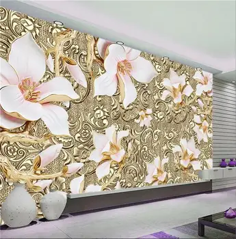 custom mural photo 3d wallpaper living room European relief magnolia 3d painting TV background non-woven wallpaper for wall 3d
custom mural photo 3d wallpaper living room European relief magnolia 3d painting TV background non-woven wallpaper for wall 3d