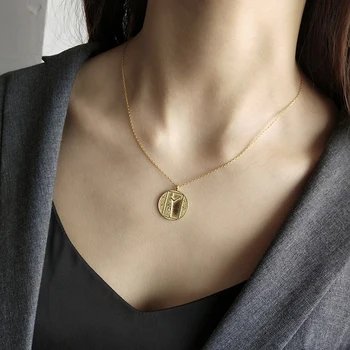 Peri'sBox 925 Sterling Sliver Free Figure Pendant Choker Necklaces Initial Coin Charm Chokers Vintage Disc Layered Choker Gifts
Peri'sBox 925 Sterling Sliver Free Figure Pendant Choker Necklaces Initial Coin Charm Chokers Vintage Disc Layered Choker Gifts