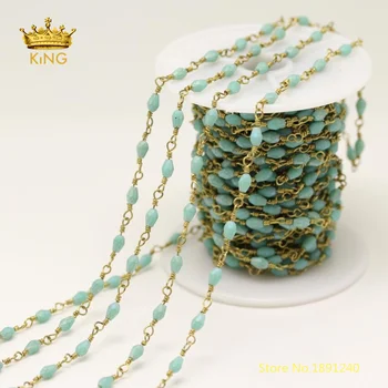 5meters Small Glass Chains for Necklace,4mm Matted Frosted Light Green Glass Faceted Rice Loose Beads Glass Rosary Chains ZJ211
5meters Small Glass Chains for Necklace,4mm Matted Frosted Light Green Glass Faceted Rice Loose Beads Glass Rosary Chains ZJ211