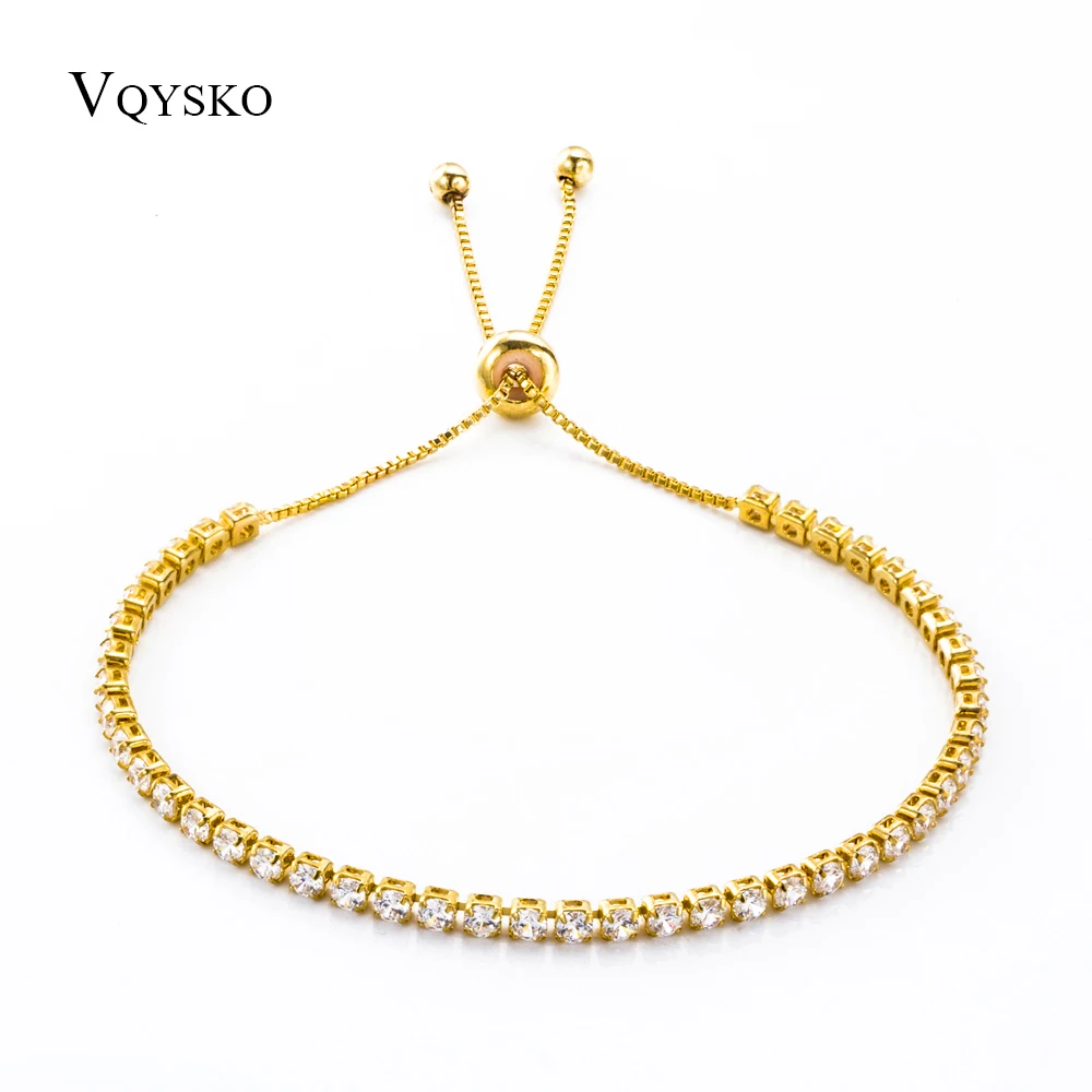 New Wedding Bracelet Zircon Jewelry High Quality Round Cubic Zirconia Tennis Charm Bracelets For Women
New Wedding Bracelet Zircon Jewelry High Quality Round Cubic Zirconia Tennis Charm Bracelets For Women